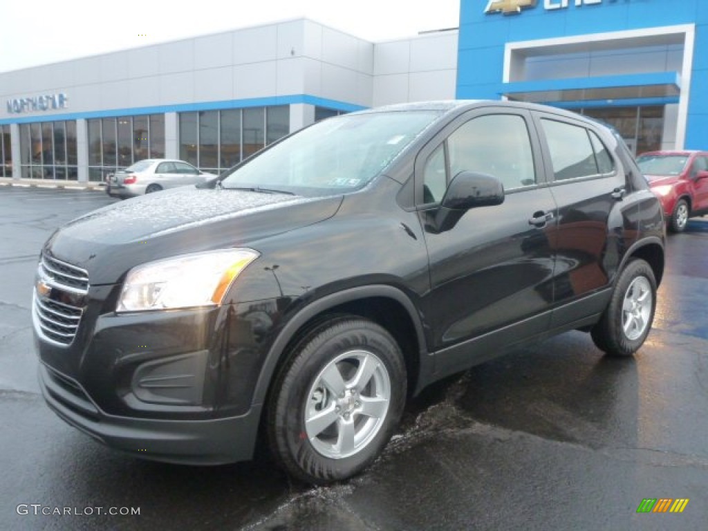 2015 Trax LS AWD - Black Granite Metallic / Jet Black photo #1