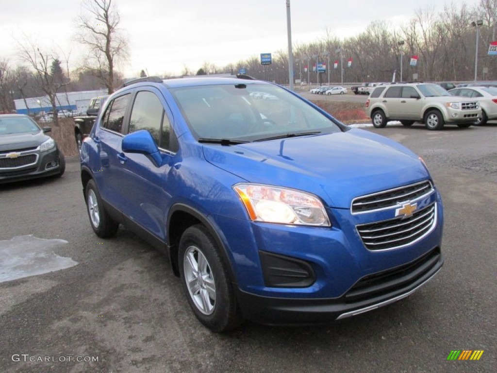 Brilliant Blue Metallic 2015 Chevrolet Trax LT AWD Exterior Photo #100849295