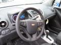 Jet Black 2015 Chevrolet Trax LT AWD Steering Wheel