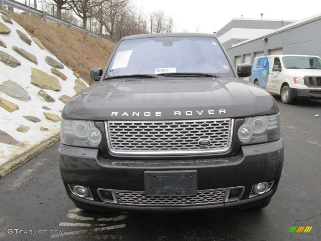 2012 Range Rover Supercharged - China Black Mica / Jet photo #8