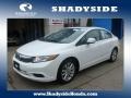 Taffeta White - Civic EX Sedan Photo No. 1