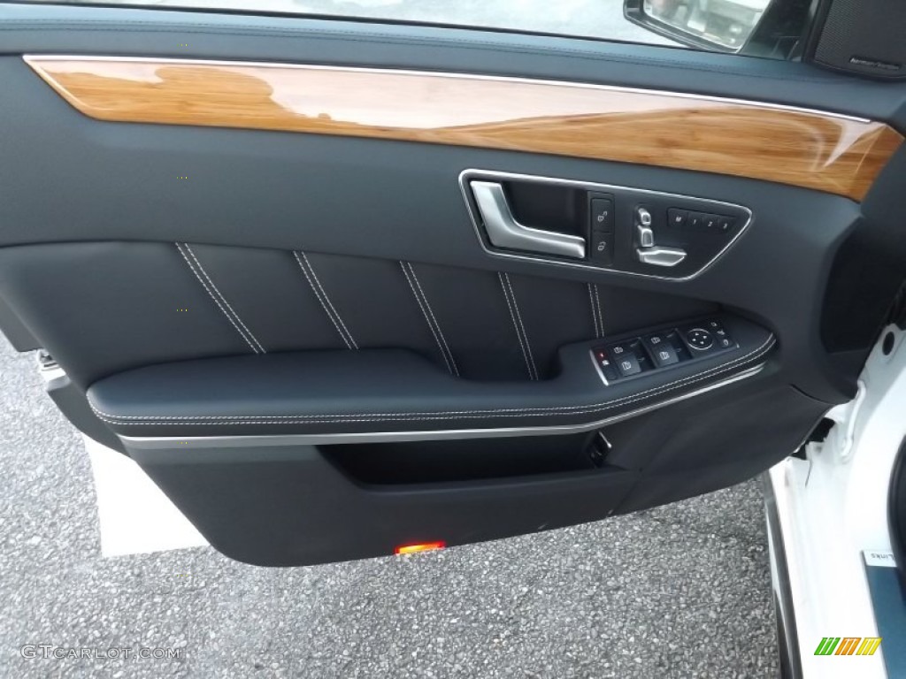 2015 Mercedes-Benz E 63 AMG S 4Matic Wagon Black Door Panel Photo #100851896