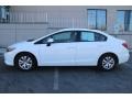 Taffeta White - Civic LX Sedan Photo No. 8
