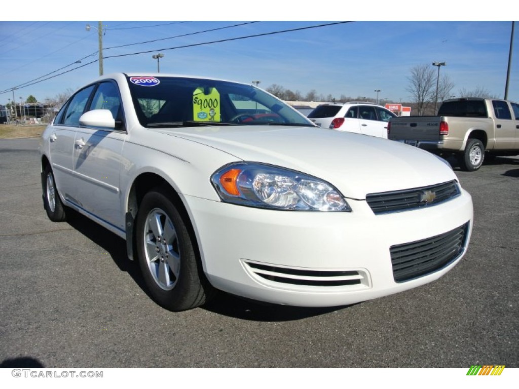 2008 Impala LT - White / Neutral Beige photo #1