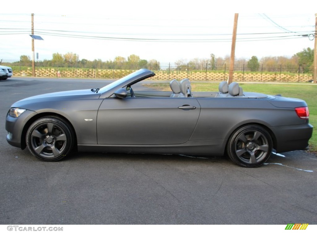 2008 3 Series 328i Convertible - Atlantic Blue Metallic / Gray Dakota Leather photo #8