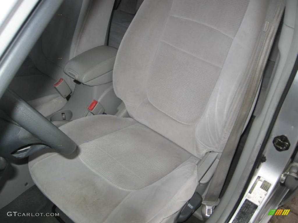 2007 Spectra EX Sedan - Silver / Gray photo #7
