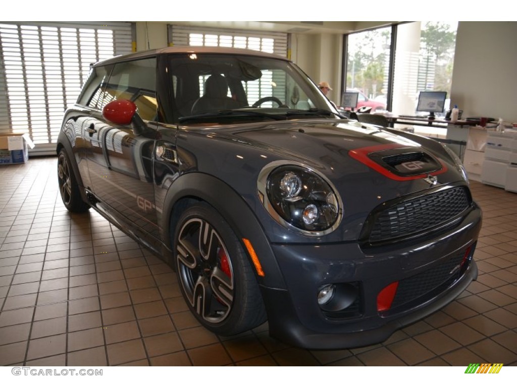 2013 Cooper John Cooper Works GP - Thunder Grey Metallic / Recaro Sport Black/Dinamica photo #1