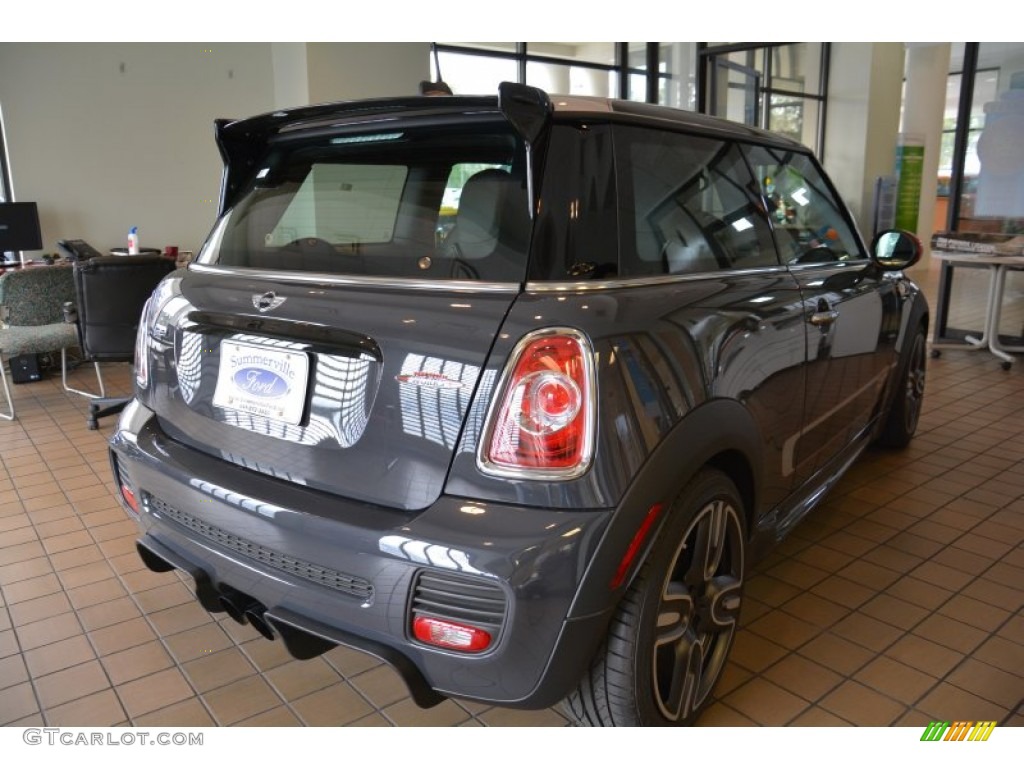 2013 Cooper John Cooper Works GP - Thunder Grey Metallic / Recaro Sport Black/Dinamica photo #3
