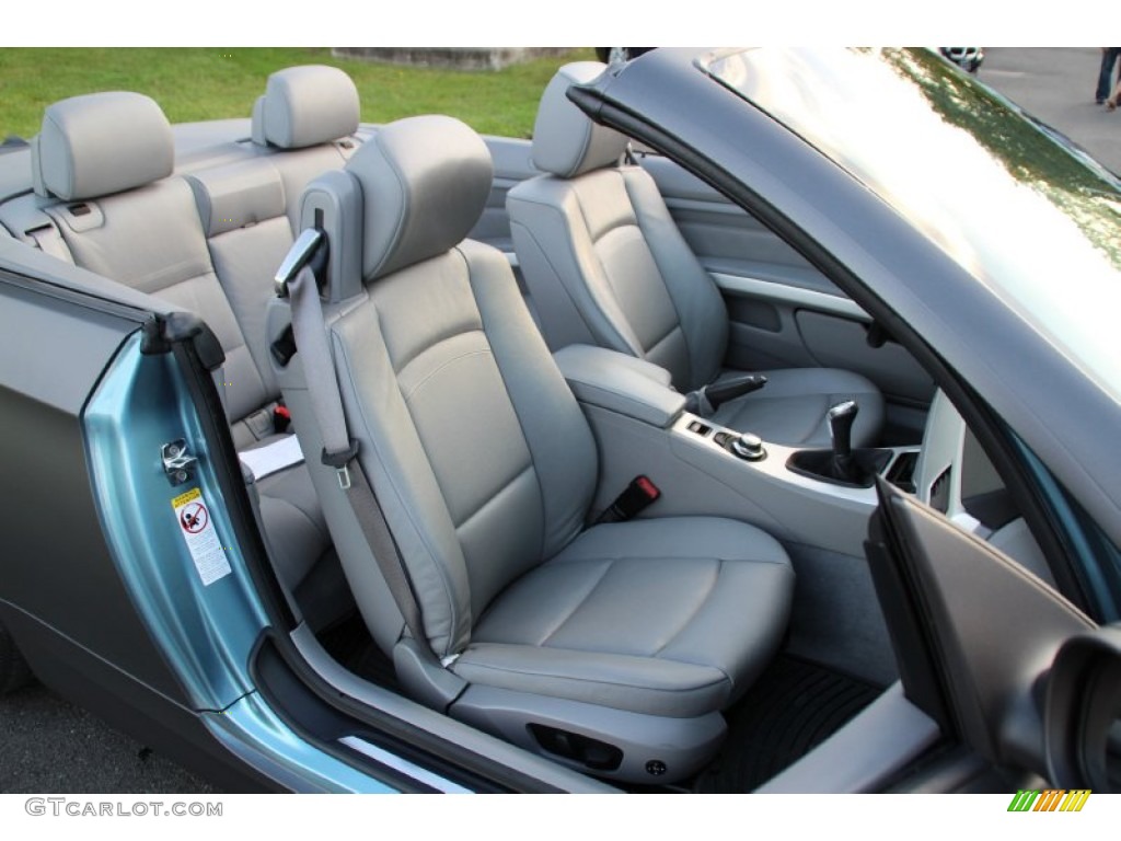 2008 3 Series 328i Convertible - Atlantic Blue Metallic / Gray Dakota Leather photo #28