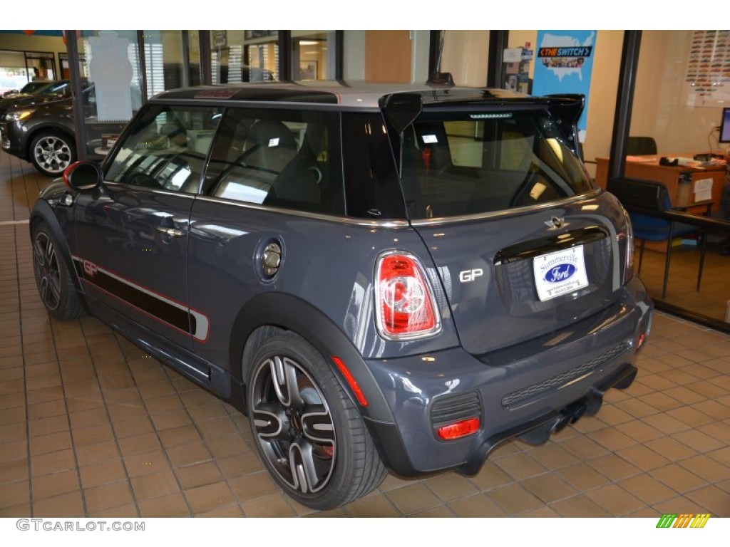 2013 Cooper John Cooper Works GP - Thunder Grey Metallic / Recaro Sport Black/Dinamica photo #6