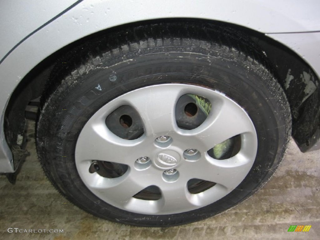 2007 Spectra EX Sedan - Silver / Gray photo #17