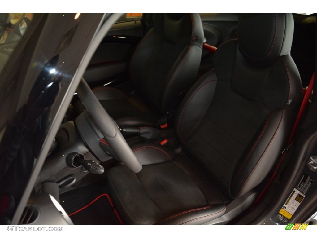 2013 Cooper John Cooper Works GP - Thunder Grey Metallic / Recaro Sport Black/Dinamica photo #11