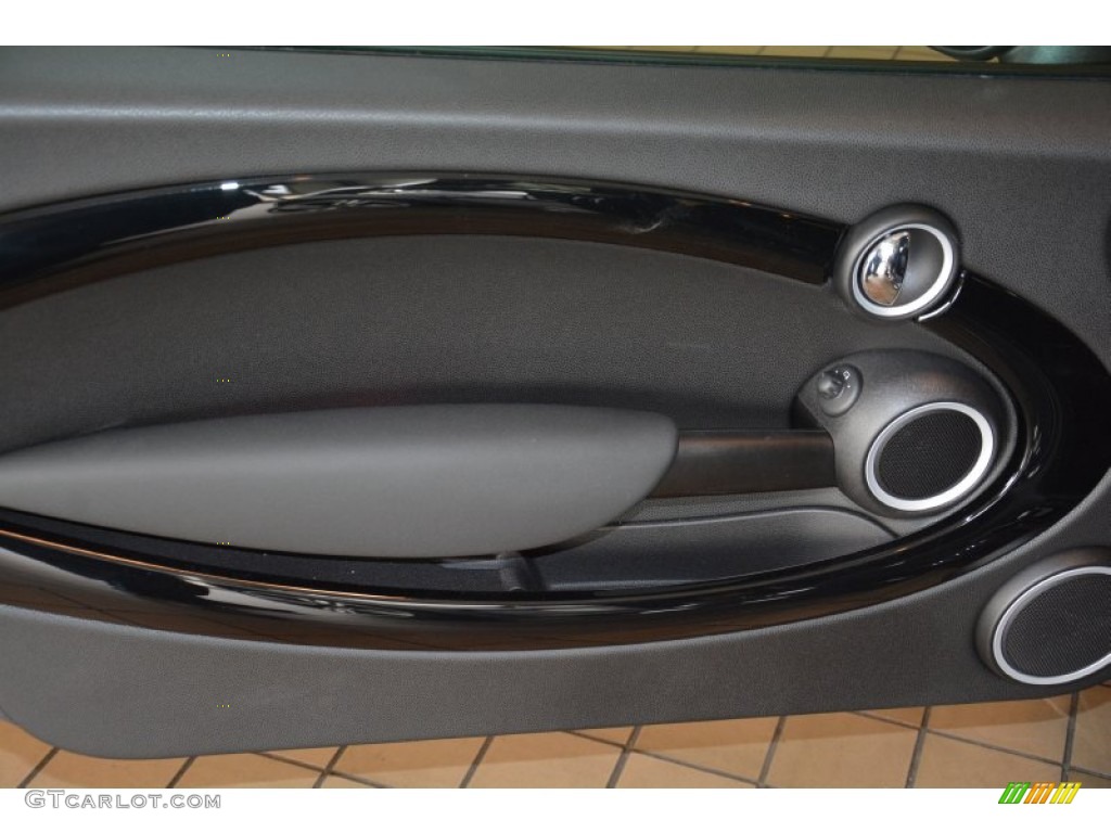 2013 Cooper John Cooper Works GP - Thunder Grey Metallic / Recaro Sport Black/Dinamica photo #12