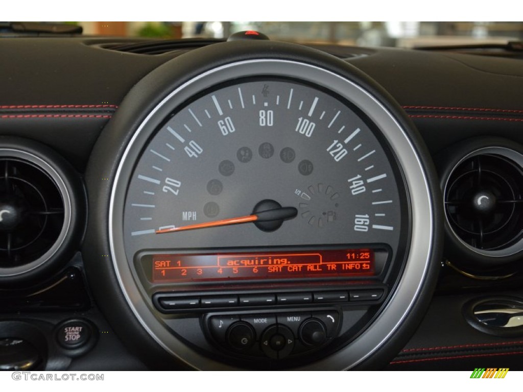 2013 Cooper John Cooper Works GP - Thunder Grey Metallic / Recaro Sport Black/Dinamica photo #20