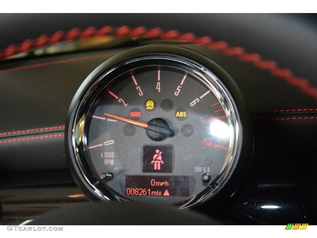 2013 Cooper John Cooper Works GP - Thunder Grey Metallic / Recaro Sport Black/Dinamica photo #21