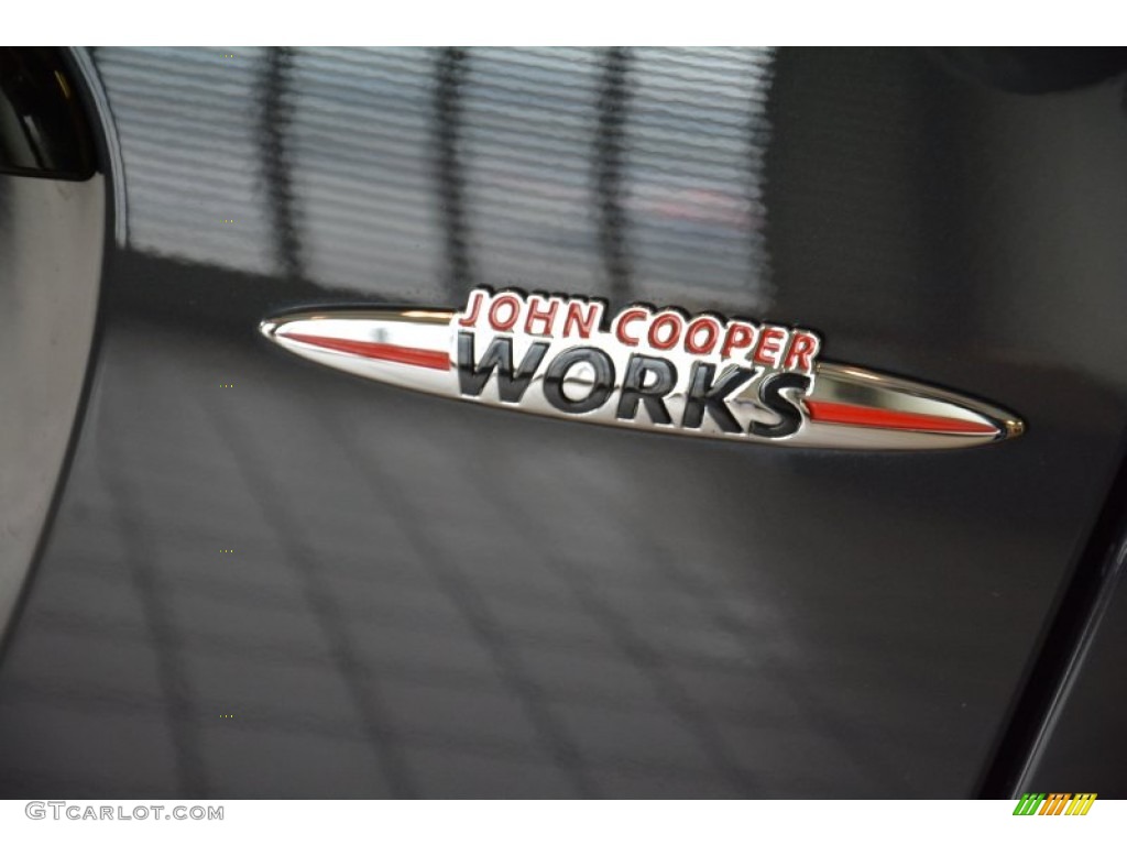 2013 Cooper John Cooper Works GP - Thunder Grey Metallic / Recaro Sport Black/Dinamica photo #23