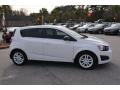 2014 Summit White Chevrolet Sonic LT Hatchback  photo #2