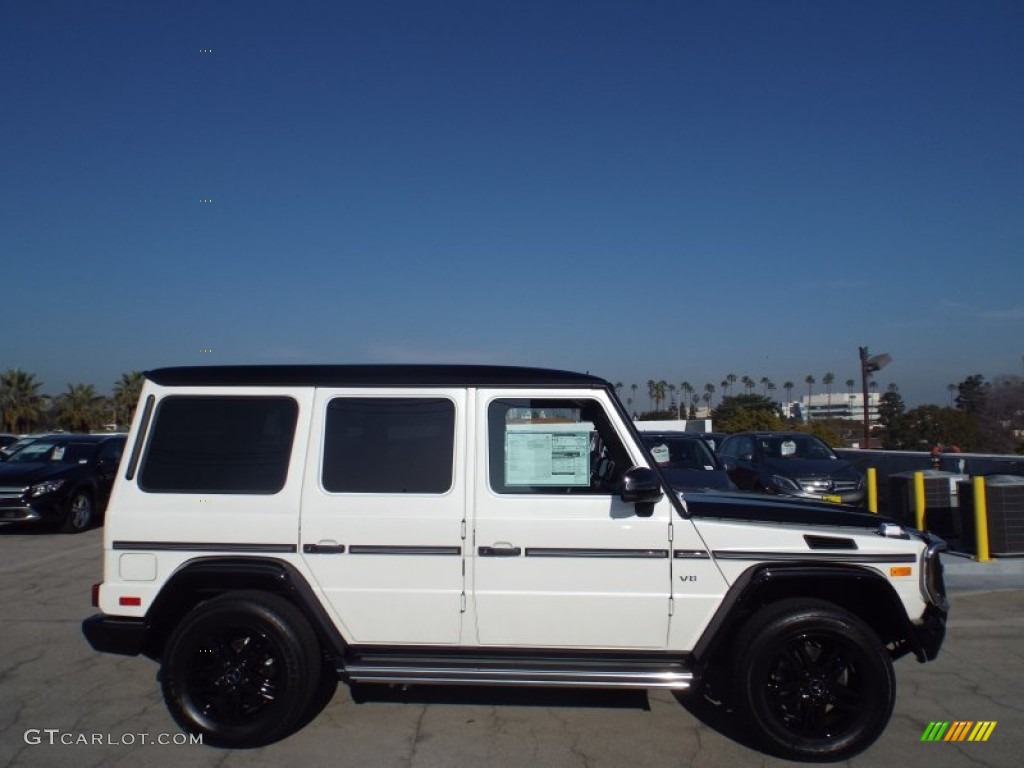 Polar White 2015 Mercedes-Benz G 550 Exterior Photo #100855376