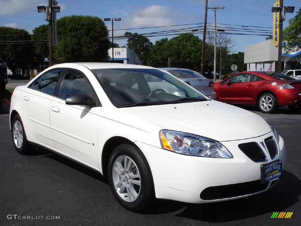 2006 G6 Sedan - Ivory White / Ebony photo #2