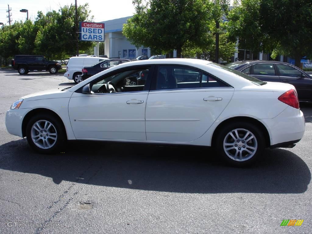 2006 G6 Sedan - Ivory White / Ebony photo #5