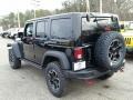 2015 Black Jeep Wrangler Unlimited Rubicon 4x4  photo #4