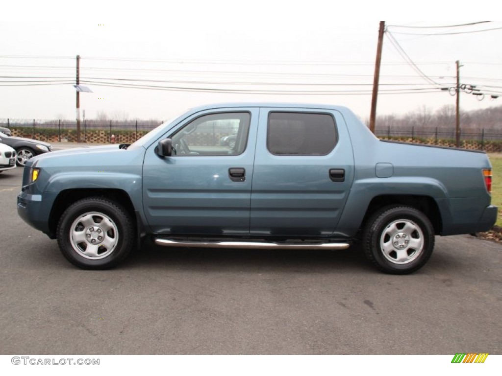 Steel Blue Metallic 2008 Honda Ridgeline RT Exterior Photo #100857578