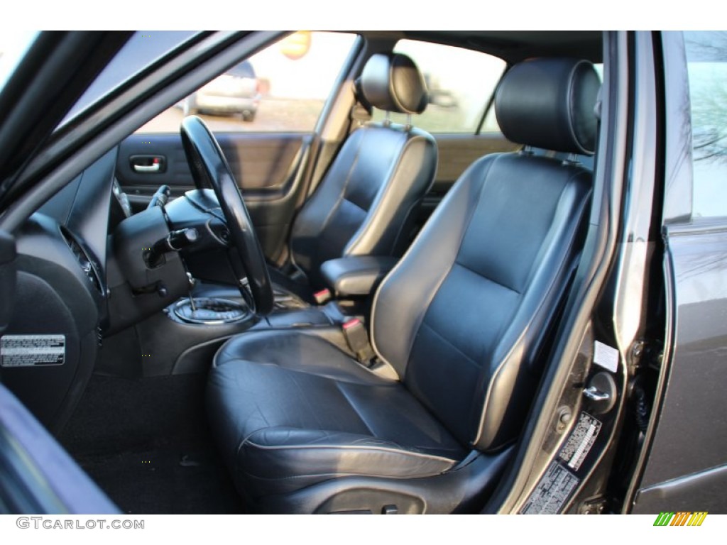 2003 IS 300 Sedan - Graphite Gray Pearl / Black photo #14