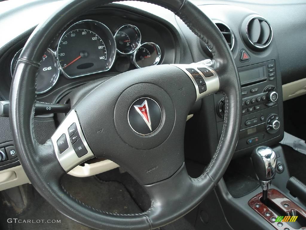 2007 G6 GT Convertible - Black / Light Taupe photo #6