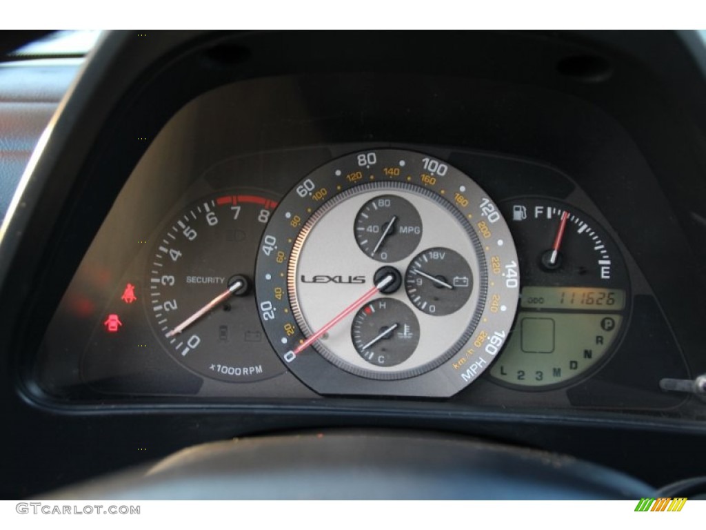 2003 IS 300 Sedan - Graphite Gray Pearl / Black photo #22
