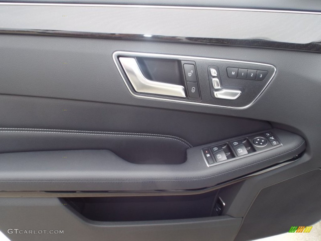 2015 E 350 4Matic Sedan - Polar White / Black photo #6