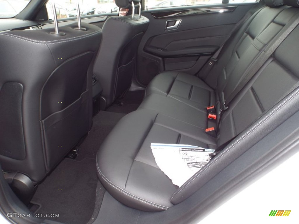 2015 E 350 4Matic Sedan - Polar White / Black photo #8