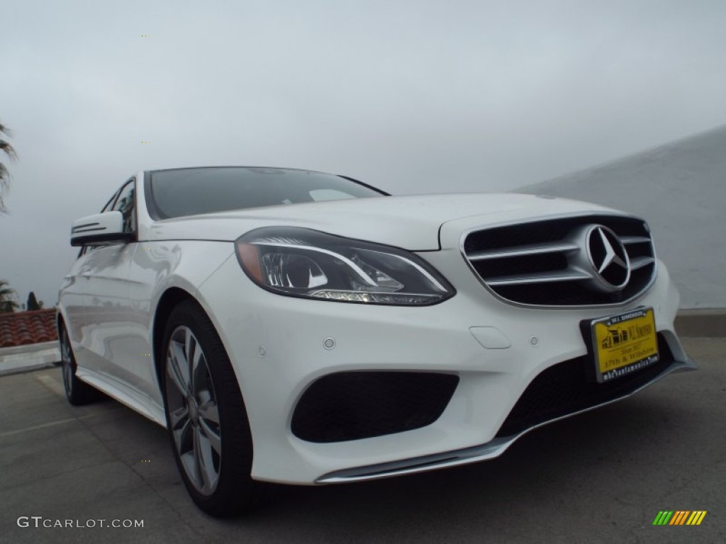 2015 E 350 4Matic Sedan - Polar White / Black photo #11