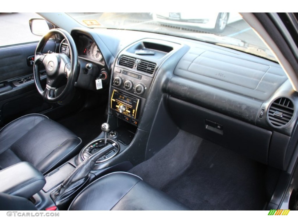2003 IS 300 Sedan - Graphite Gray Pearl / Black photo #28