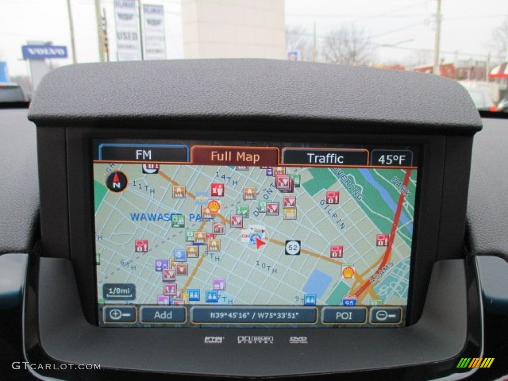 2014 Cadillac CTS -V Coupe Navigation Photos