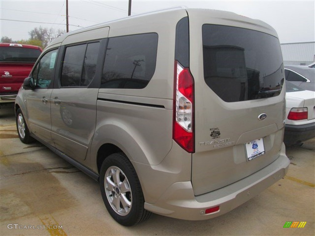 2015 Transit Connect XLT Wagon - Tectonic Silver / Charcoal Black Cloth photo #6