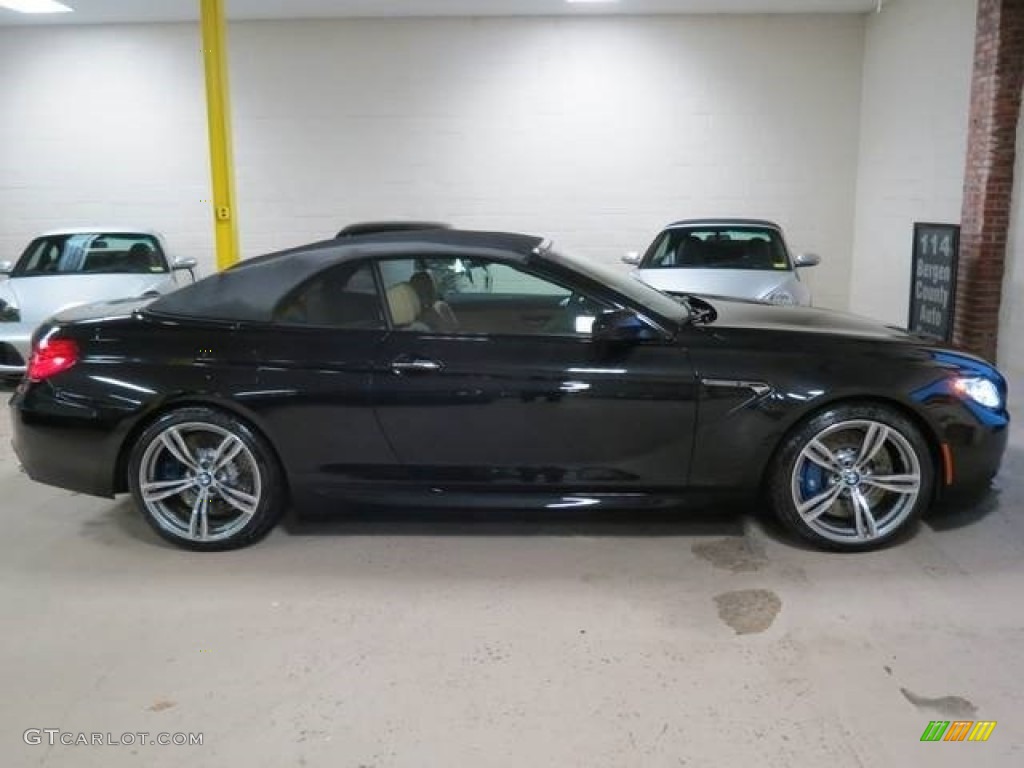 Black Sapphire Metallic 2014 BMW M6 Convertible Exterior Photo #100861715