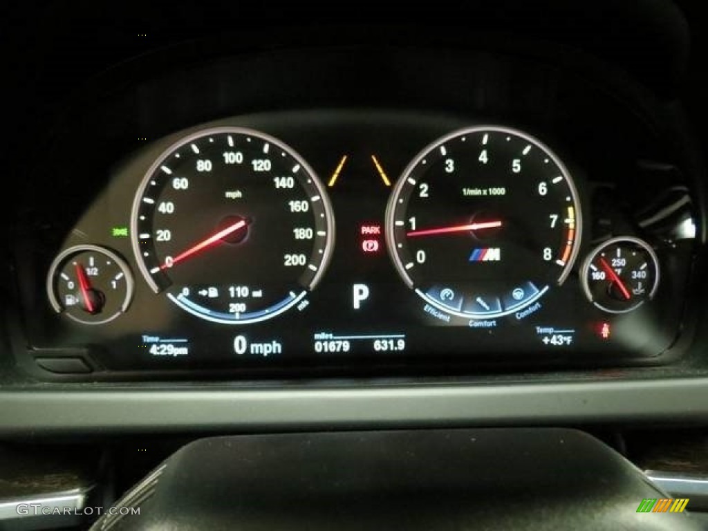 2014 BMW M6 Convertible Gauges Photo #100861943