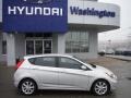 2013 Ironman Silver Hyundai Accent SE 5 Door  photo #2