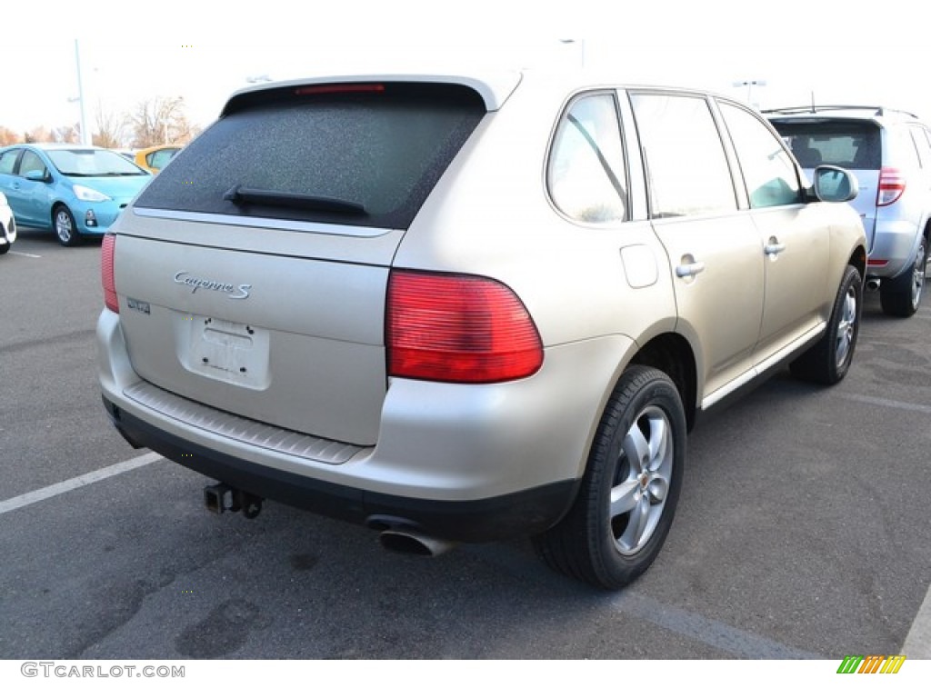 2004 Cayenne S - Jarama Beige Metallic / Black photo #2