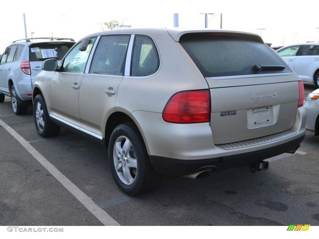 2004 Cayenne S - Jarama Beige Metallic / Black photo #3