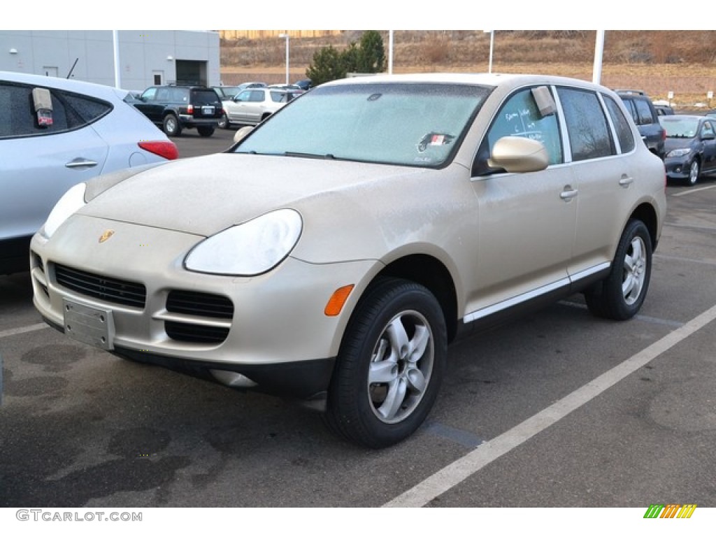 2004 Cayenne S - Jarama Beige Metallic / Black photo #4