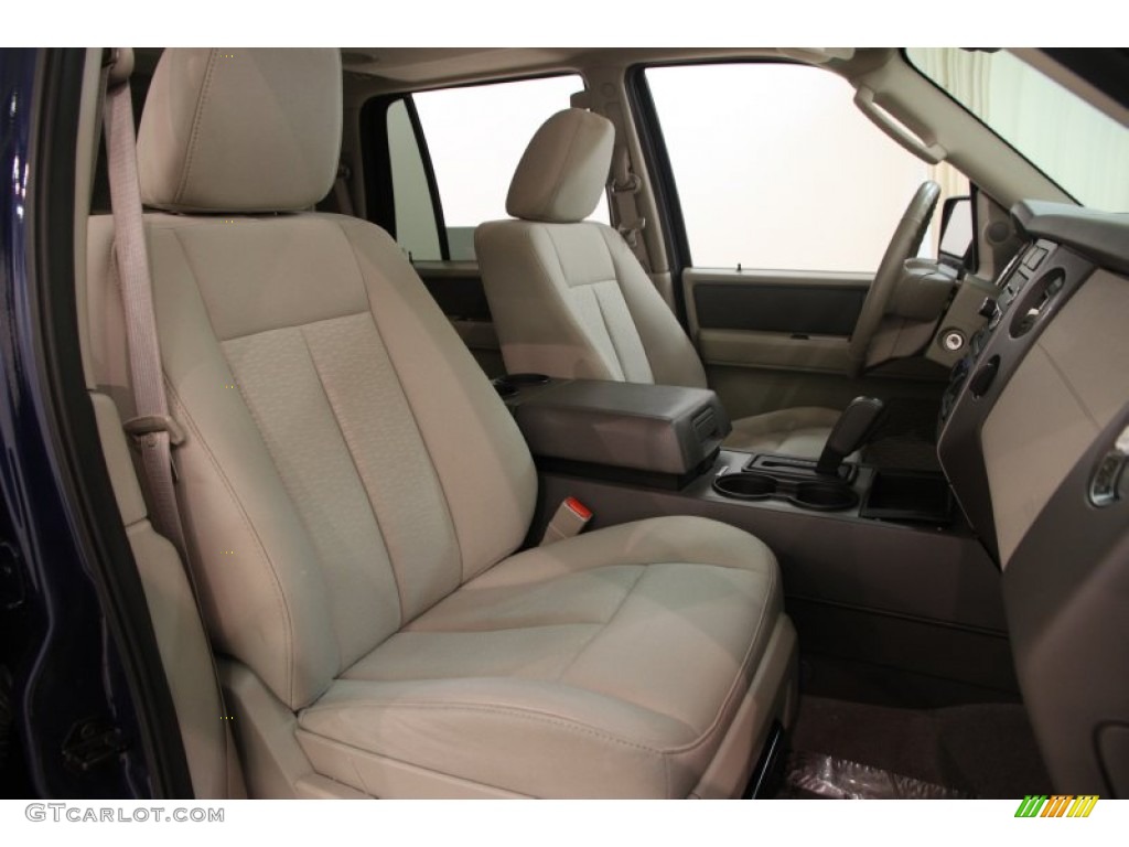 2011 Expedition XLT 4x4 - Dark Blue Pearl Metallic / Stone photo #10