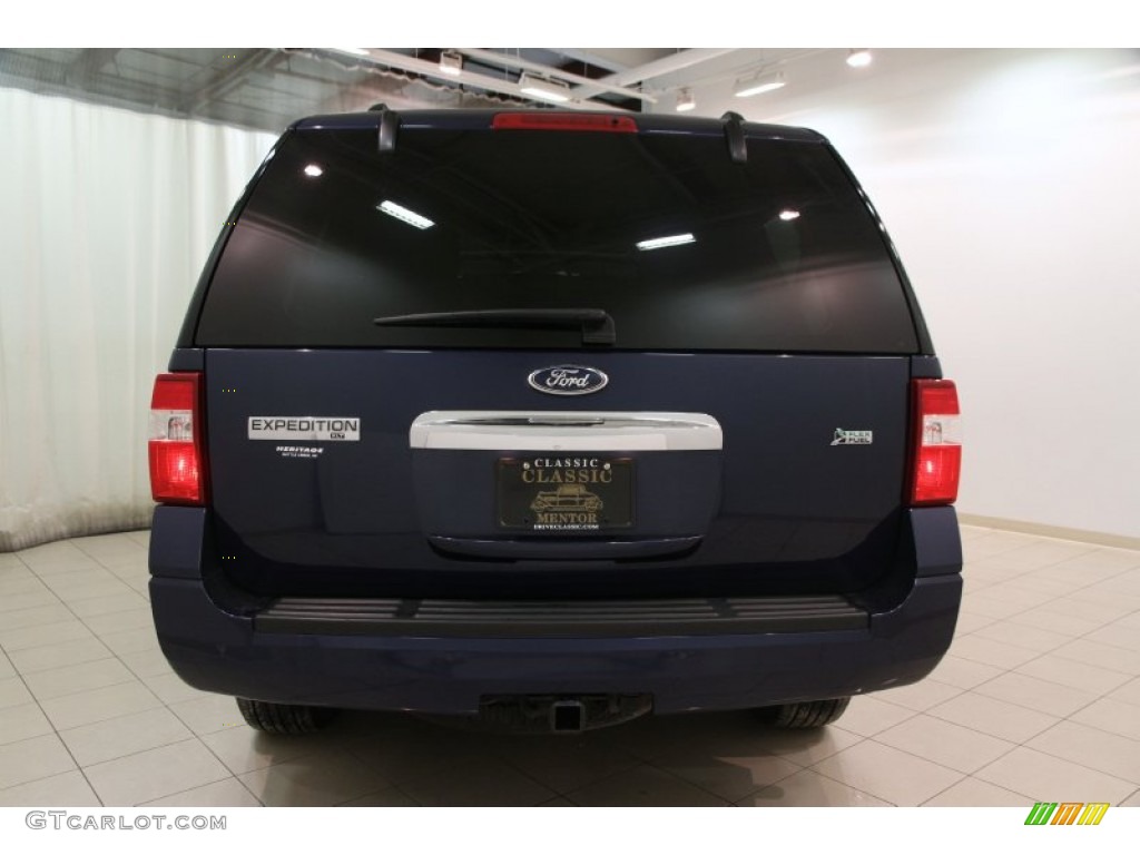 2011 Expedition XLT 4x4 - Dark Blue Pearl Metallic / Stone photo #13