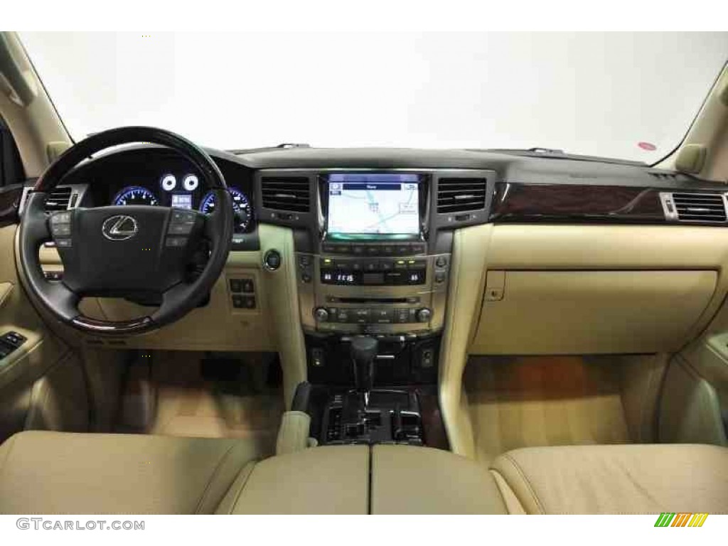 2011 LX 570 - Starfire White Pearl / Cashmere photo #8