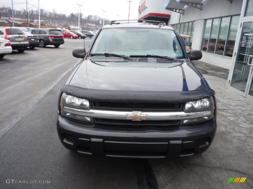 2006 TrailBlazer LS 4x4 - Dark Gray Metallic / Light Gray photo #4