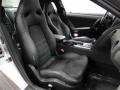 2012 Nissan GT-R Black Interior Front Seat Photo
