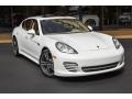 Front 3/4 View of 2013 Panamera 4 Platinum Edition