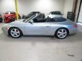 1999 Arctic Silver Metallic Porsche 911 Carrera Cabriolet  photo #4