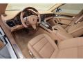 Luxor Beige 2013 Porsche Panamera 4 Platinum Edition Interior Color