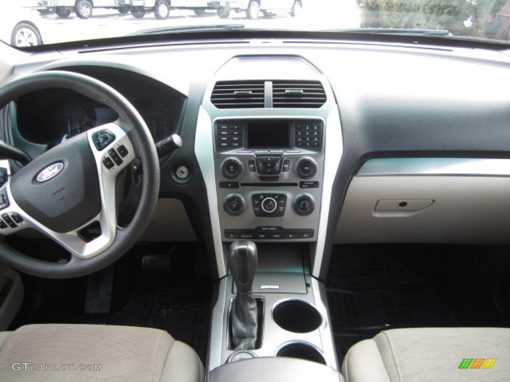 2013 Explorer 4WD - Ruby Red Metallic / Medium Light Stone photo #9